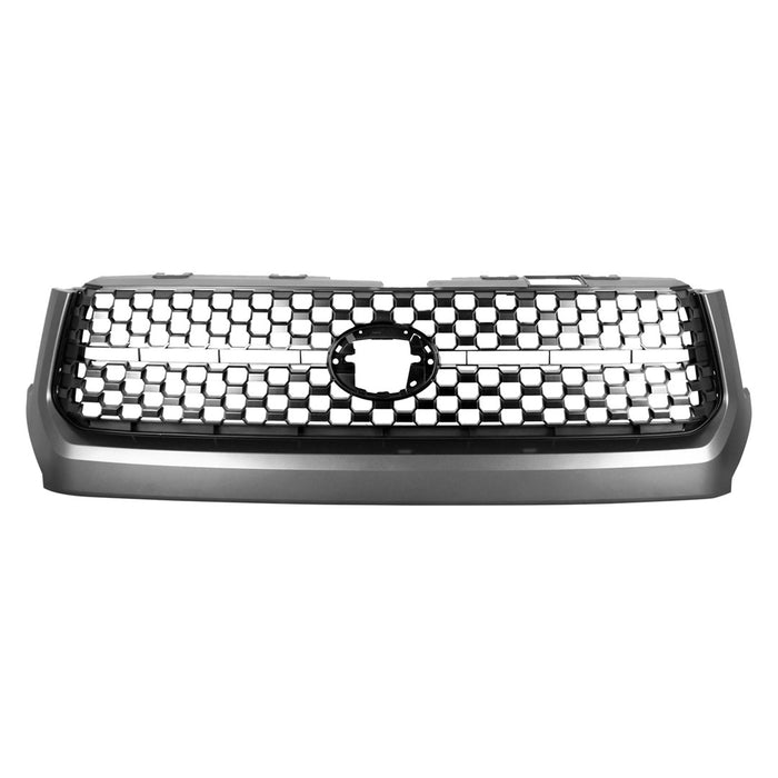 Toyota Tundra Grille Std Type W/O Chrome Surround Matte Assembly - TO1200451