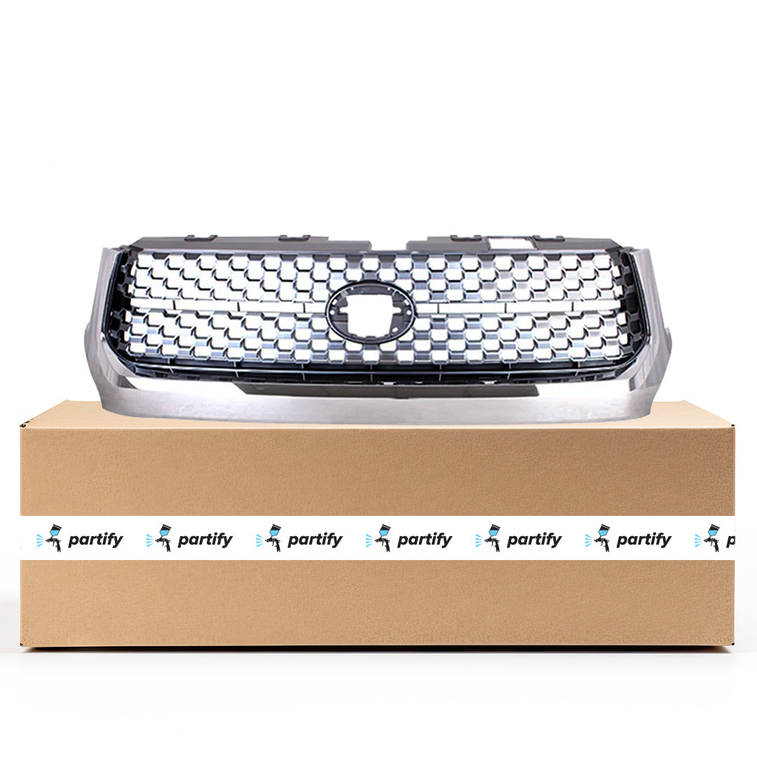 To1200337 2018-2021 Toyota Tundra Grille Std Type W/Chrome Surround Assembly ...