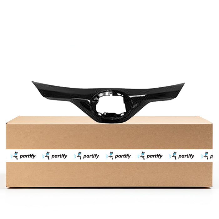 Parrilla superior para Toyota CHR pintada en negro brillante para modelos fabricados en Japón - TO1200461
