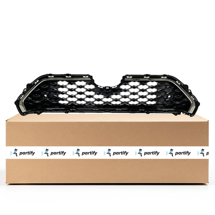 Parrilla delantera para Toyota RAV4 Prime sin cámara de visión delantera y con sensores de estacionamiento - TO1200484