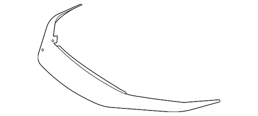 Toyota Crown Upper Grille Molding - TO1210137
