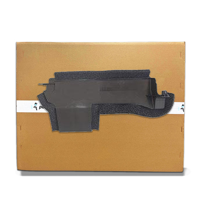 Toyota Corolla Sedan CAPA Certified Grille Air Deflector Driver Side Plastic - TO1218150C