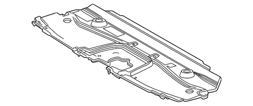 Toyota Land Cruiser Panel Molding Upper Support Cover - TO1224148