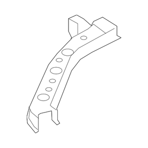 Passenger Side Radiator Support image