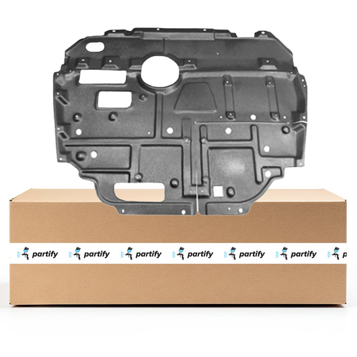 Toyota Prius/Prius Plug-In/Prius V/Lexus CT200h Center Lower Undercar Shield Mat: Pe/Vacuum Form - TO1228169