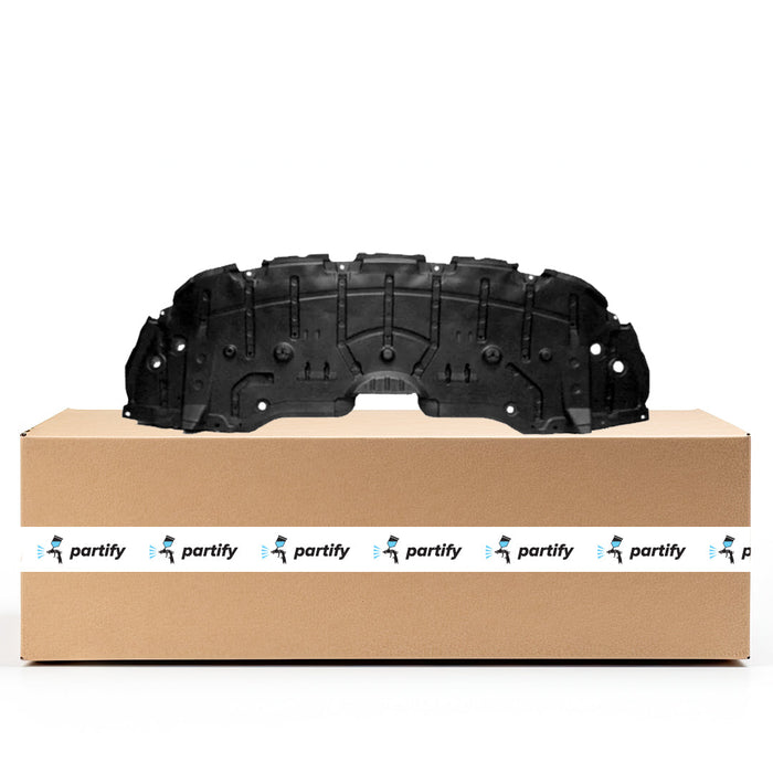 Toyota Camry Hybrid LE/Hybrid SE/Hybrid SE Nightshade/Hybrid XLE/Hybrid XSE CAPA Certified Lower Undercar Shield Front Mat: Pe/Blow Molding - TO1228234C