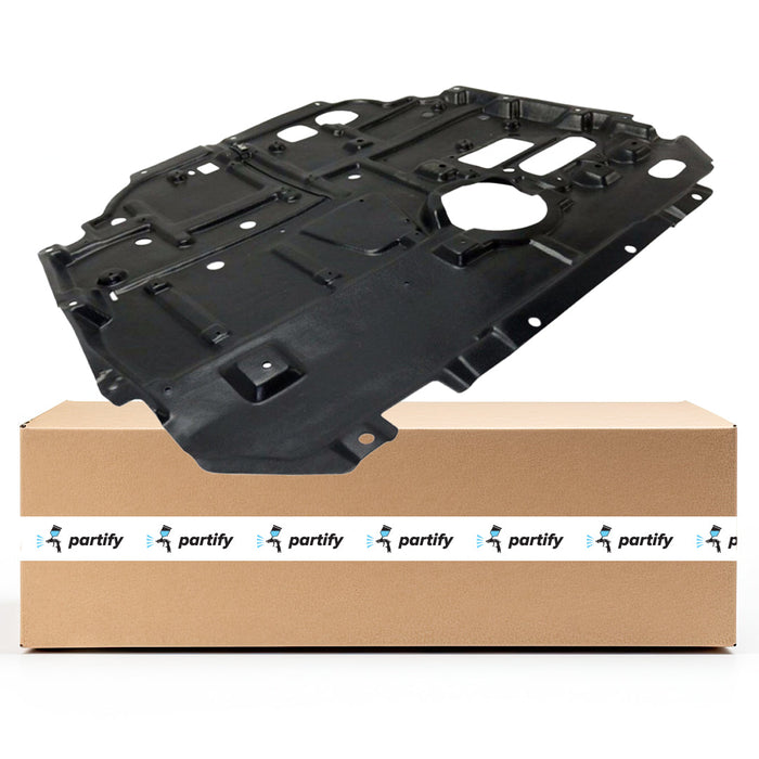 Toyota Prius/Prius Plug-In/Prius V/Lexus CT200h CAPA Certified Lower Undercar Shield Center Mat: Pp/Vacuum Form - TO1228237C