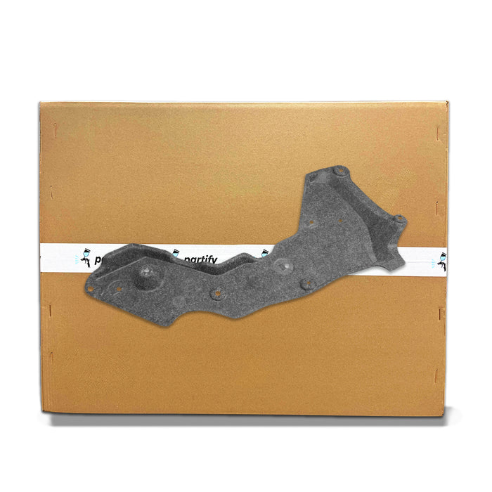 Protector inferior del chasis trasero del lado del conductor de Toyota Highlander, tracción delantera - TO1228275