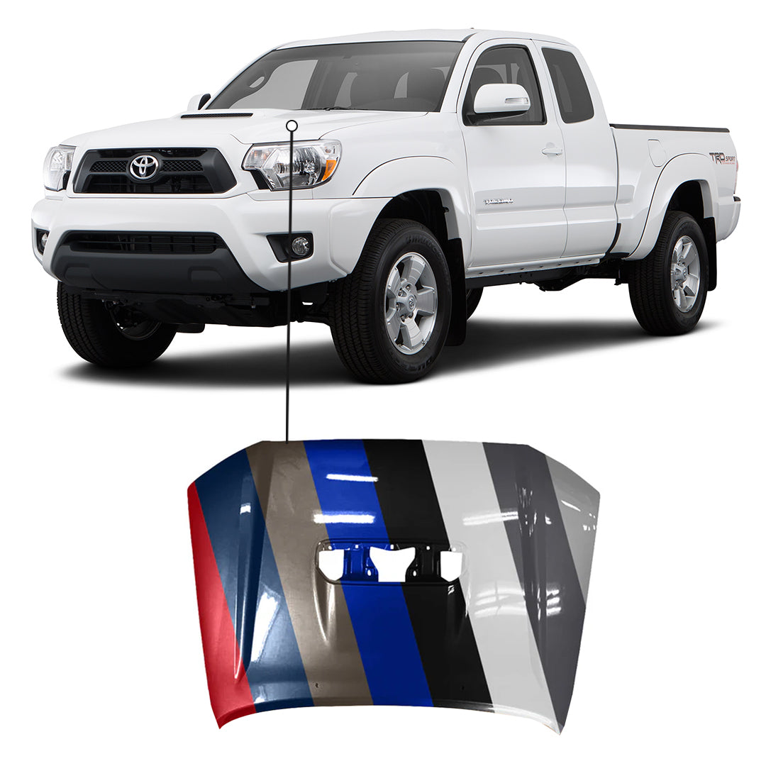 2012-2015 Toyota Tacoma Hood With Hood Scoop - TO1230223 — Partify