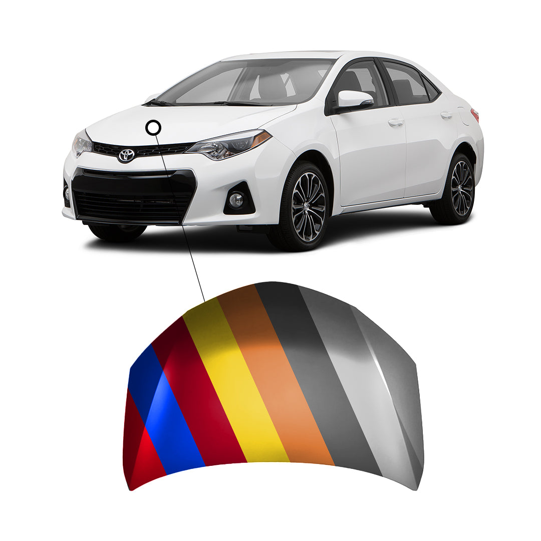2014-2019 Toyota Corolla Sedan Hood - TO1230232 — Partify