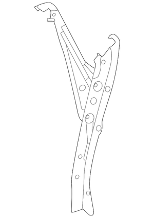 Hood Latch Support image