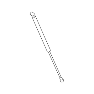 Passenger Side Hood Lift Support Assembly image