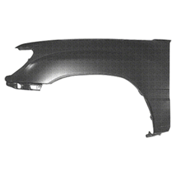 Toyota Land Cruiser Front Driver Side Fender W/Side Molding - TO1240172