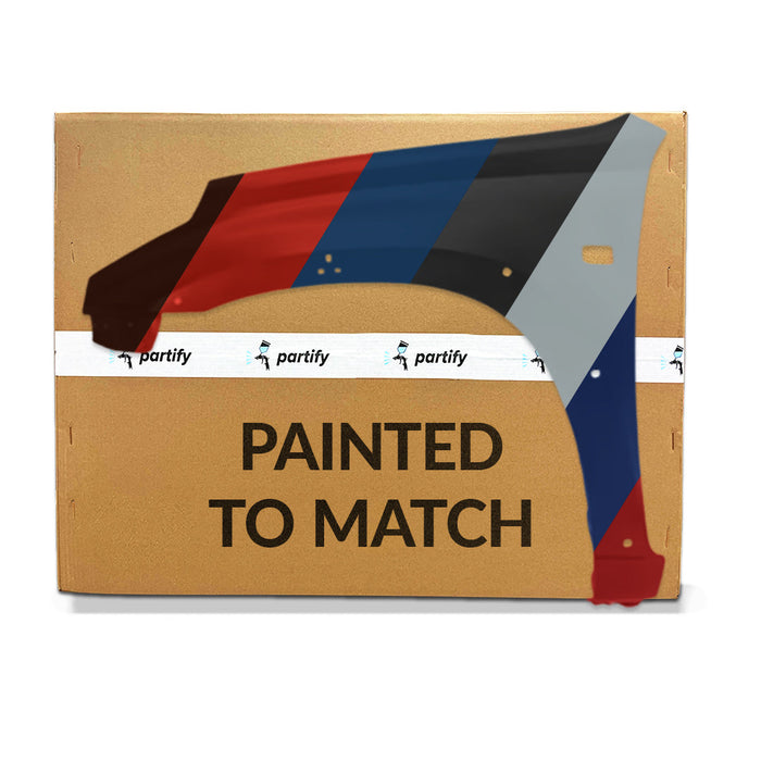 Toyota RAV4 Front CAPA Certified Driver Side Fender W/O Wheel Opening Flares W/Side Repeater Lamps Non-Imported Model - TO1240192C