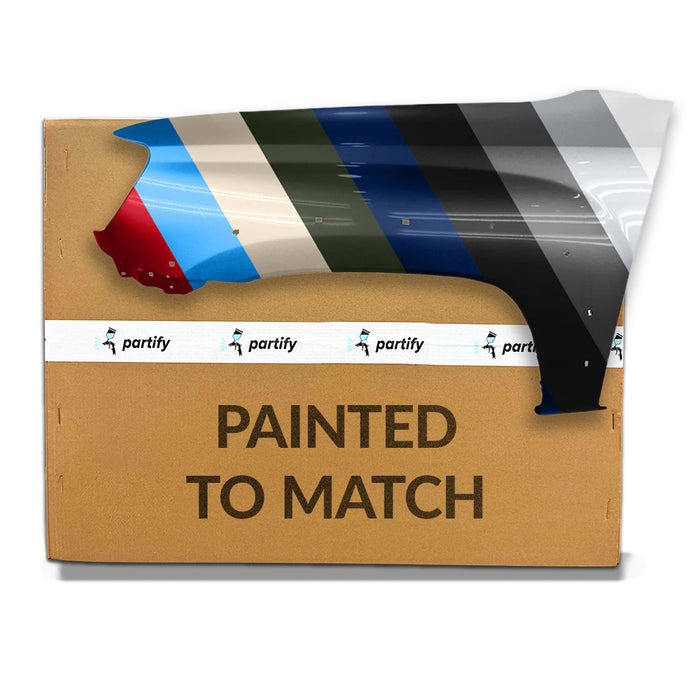 Guardabarros del lado del conductor con certificación CAPA para Toyota Tacoma con orificios de ensanchamiento - TO1240208C