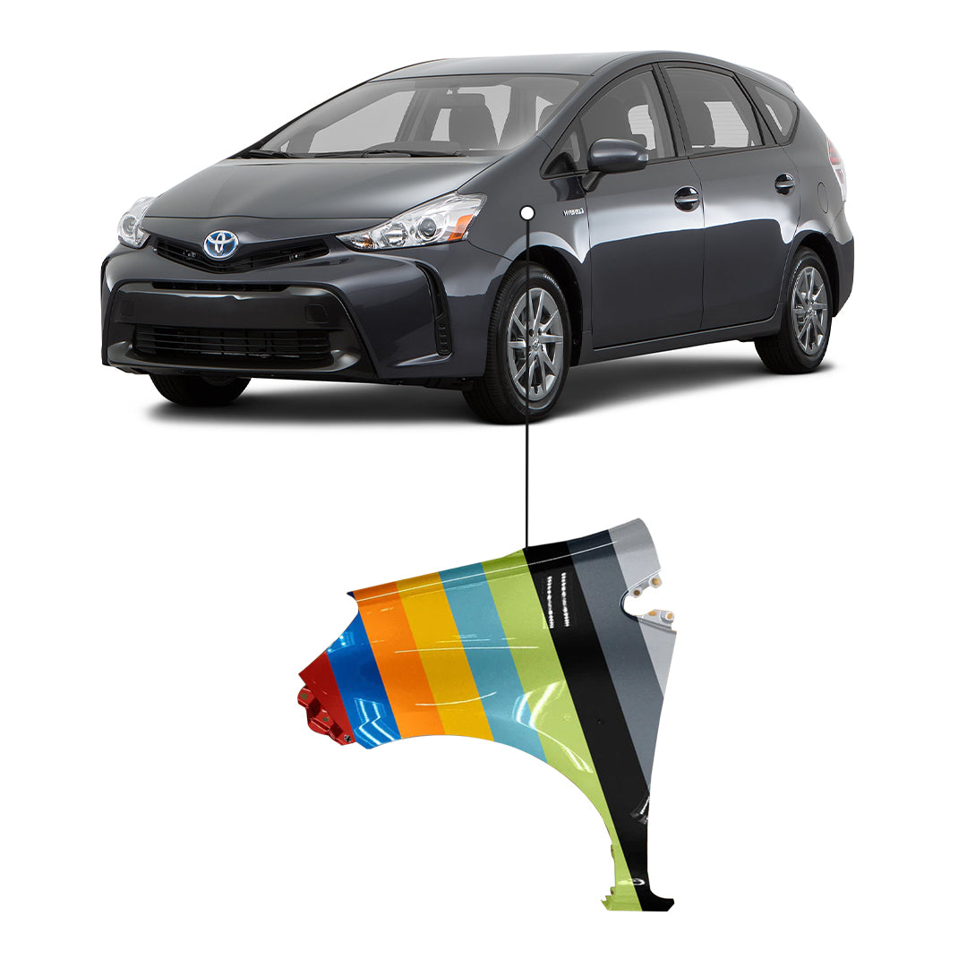 2012-2016 Toyota Prius C Driver Side Fender - TO1240241 — Partify