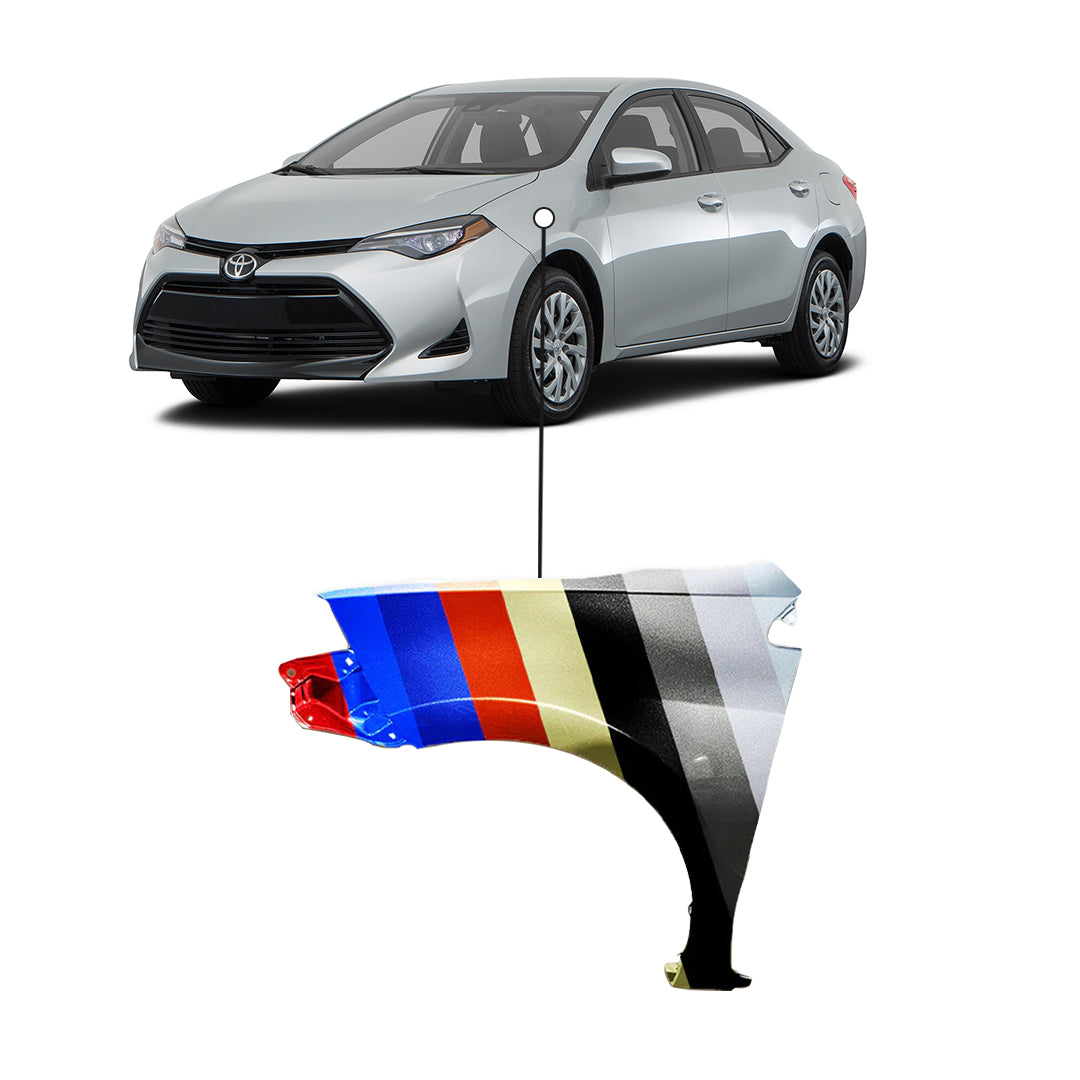 2014-2019 Toyota Corolla Driver Side Fender - TO1240248 — Partify