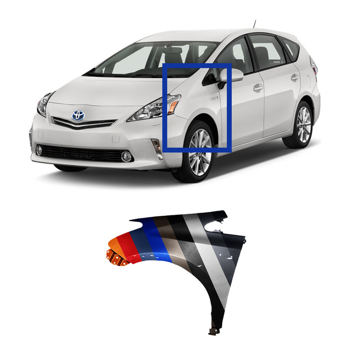 Toyota Prius V CAPA Certified Driver Side Fender - TO1240255C