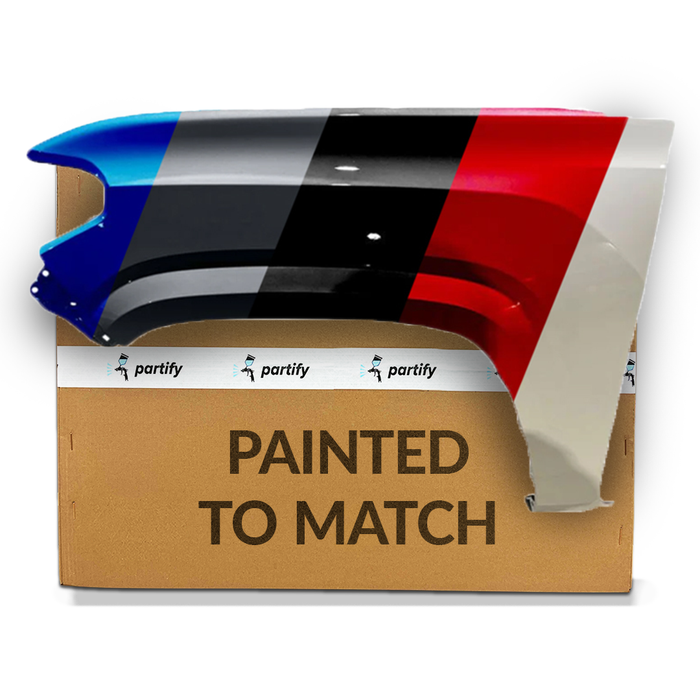 Guardabarros del lado del conductor con certificación CAPA para Toyota Tacoma, sin orificios de ensanchamiento - TO1240261C