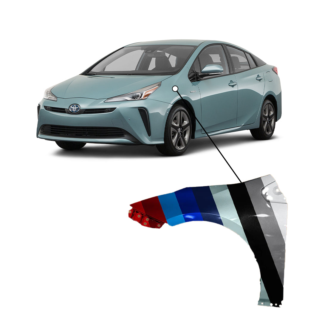 2016-2022 Toyota Prius Driver Side Fender - TO1240263 — Partify