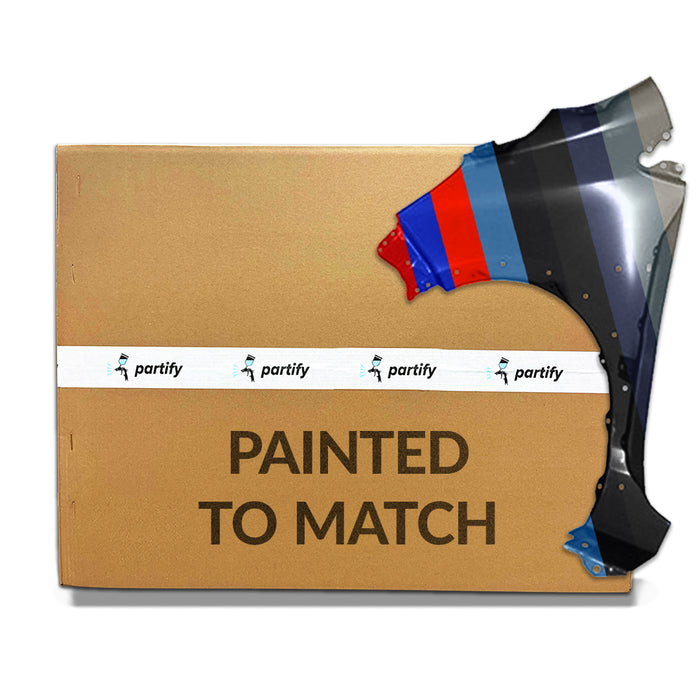 Guardabarros del lado del conductor del Toyota Prius C sin orificios para molduras - TO1240269