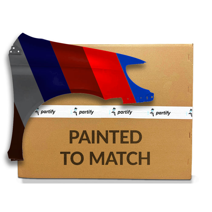 Toyota Echo CAPA Certified Passenger Side Fender Without Molding Holes - TO1241173C