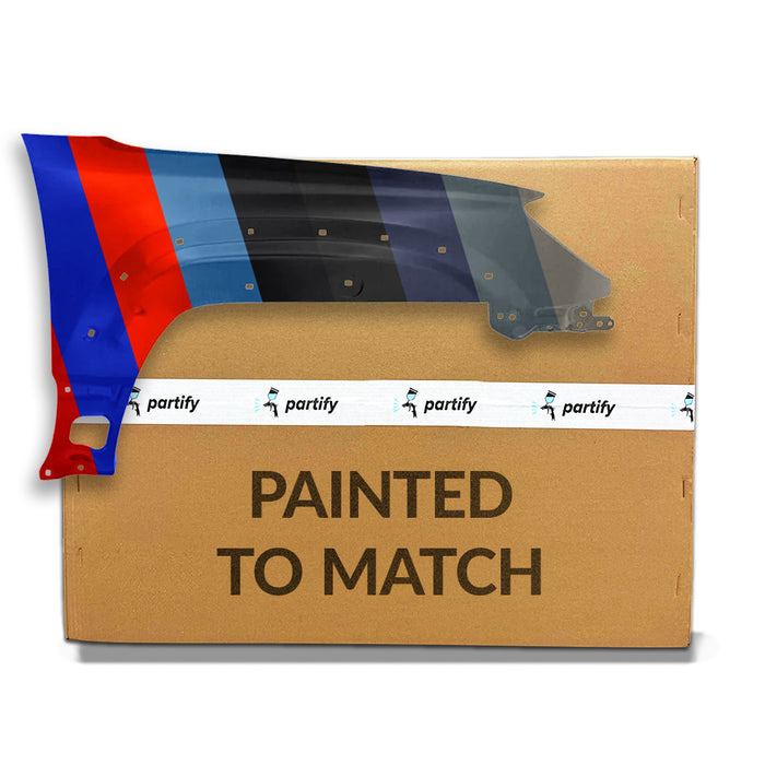 Guardabarros del lado del pasajero con certificación CAPA para Toyota 4Runner sin refuerzo - TO1241197C