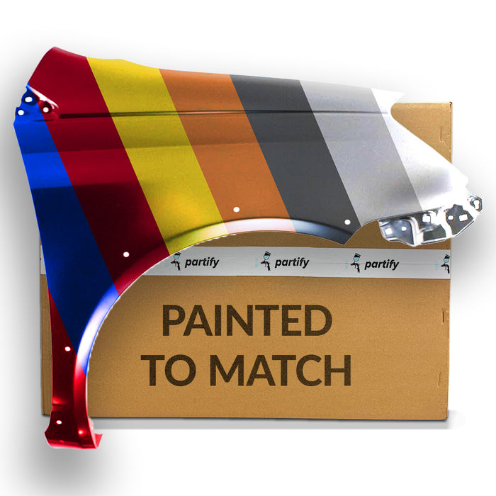 Toyota Echo CAPA Certified Passenger Side Fender With Flare Holes - TO1241198C