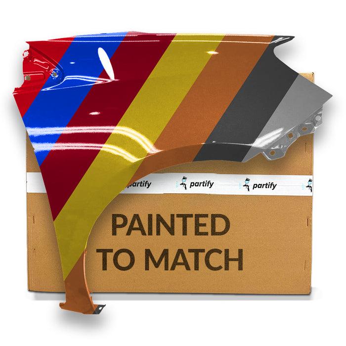 Guardabarros OEM del lado del pasajero con orificio para antena para Toyota Sienna - 53811AE030