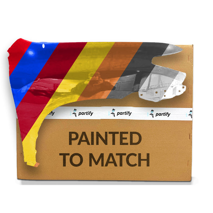 Guardabarros del lado del pasajero original de Toyota Highlander con orificio para antena - 538010E070