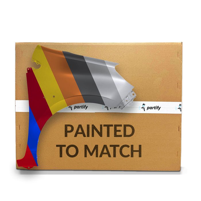 Guardabarros del lado del pasajero con certificación CAPA para Toyota Prius C - TO1241241C