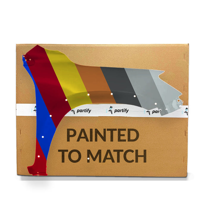 Guardabarros delantero del lado del pasajero para Toyota RAV4, fabricado en Norteamérica, con bengalas de apertura de rueda - TO1241243