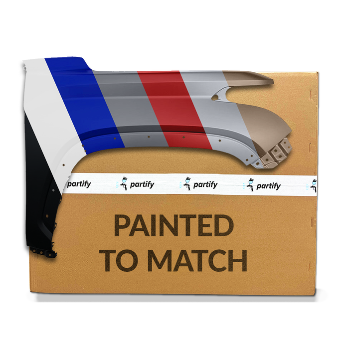 Guardabarros lateral del pasajero para Toyota Sequoia/Tundra 4x4/RWD con orificios de ensanchamiento - TO1241284