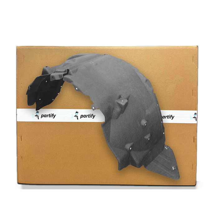 Toyota Tundra CAPA Certified Driver Side Fender Liner W/O Front Spoiler - TO1248253C