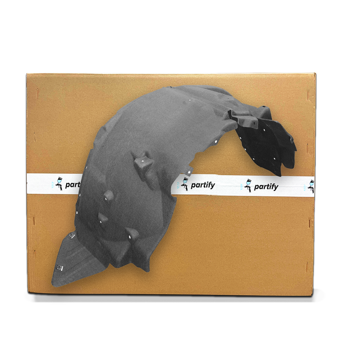 Toyota Tundra CAPA Certified Driver Side Fender Liner W/Front Spoiler - TO1248254C