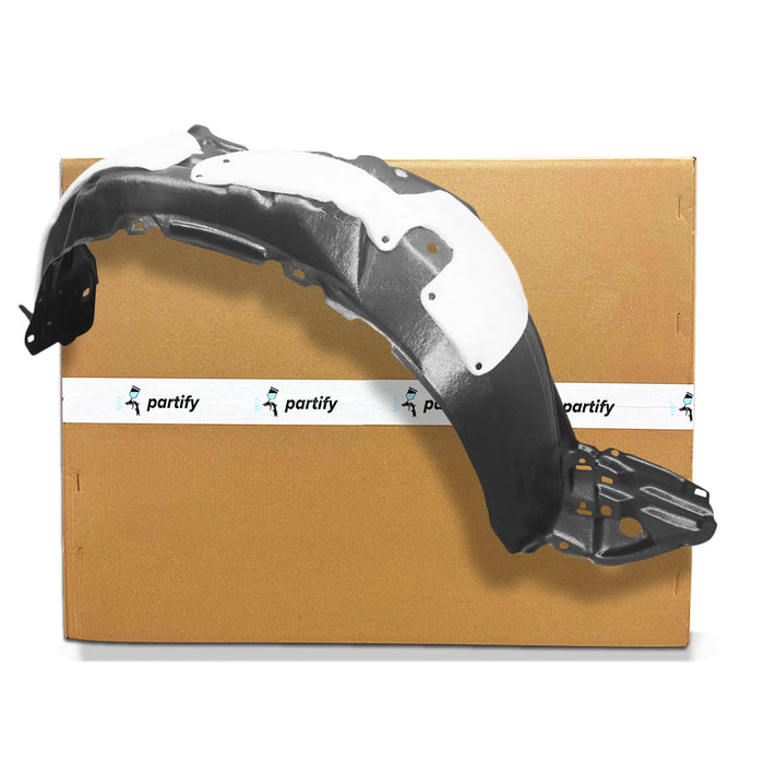 Toyota Prius C CAPA Certified Passenger Side Fender Liner Type 2 Mat: Pe/Vacuum Form - TO1249212C
