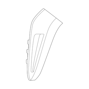 Front Passenger Side Wheel Arch Molding image