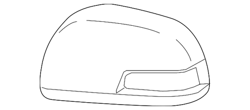 Toyota Tacoma Door Mirror Cover Without Signal Lamp - TO1327116