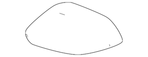 Passenger Side Door Mirror Cover image