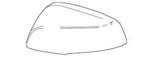 Passenger Side Door Mirror Cover image