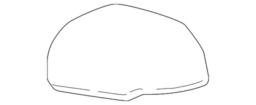 Toyota Tacoma Door Mirror Cover Without Signal Lamp - TO1327134