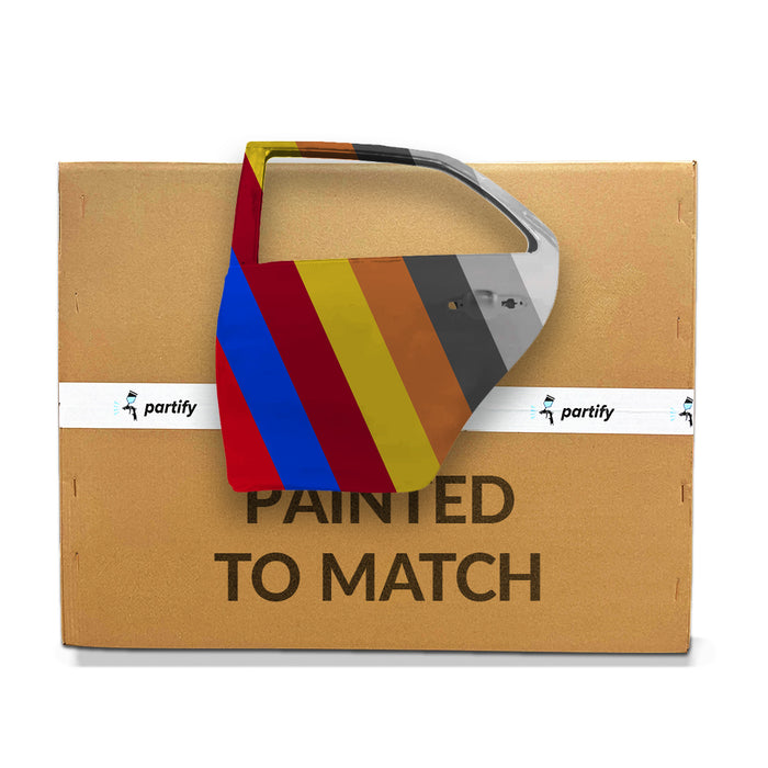 Toyota Yaris Rear Driver Side Door Shell Pwr Locks Sedan - TO1500116