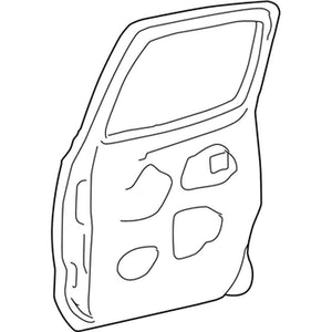 Rear Driver Side Door Shell image