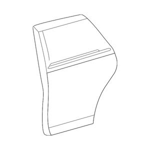 Rear Passenger Side Door Shell image