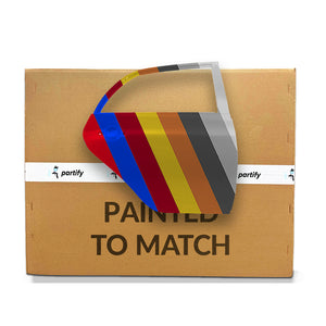 Carcasa de la puerta del lado del pasajero trasero image