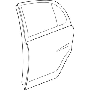 Rear Passenger Side Door Shell image