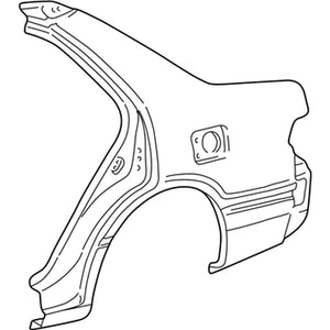 Passenger Side Quarter Panel image