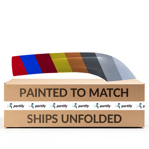 Rear Driver Side Wheel Arch Molding image