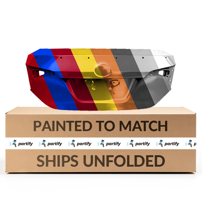 Toyota Corolla Deck Lid W/O Rear View Camera W/O Smart Entry System W/Spoiler Holes Assembly - TO1800160