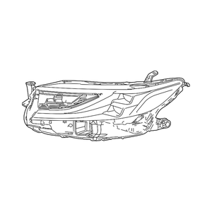 Passenger Side Headlight Assembly image